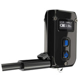 Nitecore TINI-2 Dual-Core USB-C Rechargeable LED Keychain Flashlight - 500 Lumens - 2 x OSRAM P8 - Uses Built-In 280mAh Li-ion Battery Pack - Aluminum Alloy, Stainless Steel, or Titanium - Black or Gray