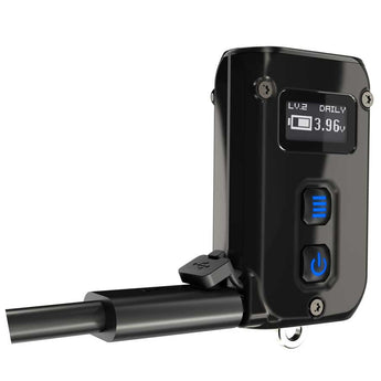 Nitecore TINI-2 Dual-Core USB-C Rechargeable LED Keychain Flashlight - 500 Lumens - 2 x OSRAM P8 - Uses Built-In 280mAh Li-ion Battery Pack - Aluminum Alloy, Stainless Steel, or Titanium - Black or Gray