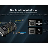 Nitecore TINI 3 USB-C Rechargeable LED Keylight - 600 Lumens - NiteLab MCT UHE - Uses Built-in 330mAh Li-ion Battery Pack - Black, Gray, or Orange