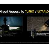 Nitecore TINI 3 USB-C Rechargeable LED Keylight - 600 Lumens - NiteLab MCT UHE - Uses Built-in 330mAh Li-ion Battery Pack - Black, Gray, or Orange