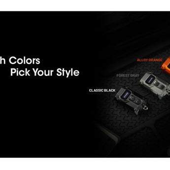 Nitecore TINI 3 USB-C Rechargeable LED Keylight - 600 Lumens - NiteLab MCT UHE - Uses Built-in 330mAh Li-ion Battery Pack - Black, Gray, or Orange