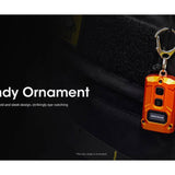 Nitecore TINI 3 USB-C Rechargeable LED Keylight - 600 Lumens - NiteLab MCT UHE - Uses Built-in 330mAh Li-ion Battery Pack - Black, Gray, or Orange