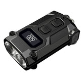 Nitecore TINI 3 USB-C Rechargeable LED Keylight - 600 Lumens - NiteLab MCT UHE - Uses Built-in 330mAh Li-ion Battery Pack - Black, Gray, or Orange