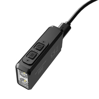 Nitecore TIP 2 Rechargeable LED KeyLight - 2 x CREE XP-G3 S3 - 720 Lumens - Uses Built-In 500mAh Li-ion Battery Pack