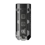 Black Nitecore Tip 3 with buttons and branding on a white background