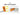 Orange USB-C rechargeable info with charging icon and text on a white background