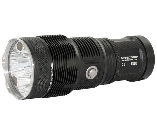 Nitecore Tiny Monster TM15 Flashlight - 3 x CREE XM-L2 LEDs - 2650 Lumens - Uses 4 x 18650s or 8 x CR123As