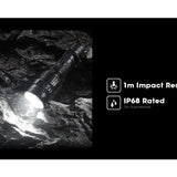 Nitecore TM9K Pro USB-C Rechargeable LED Flashlight - 9900 Lumens - 3 x NiteLab UHi 40 MAX - Uses Built-in 5000mAh Li-ion Battery Pack