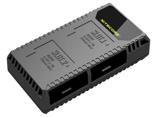 Nitecore UGP5 Intelligent USB Charger for GoPro Hero 5 Black Batteries