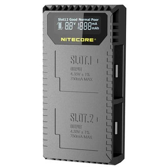 Nitecore UGP5 Intelligent USB Charger for GoPro Hero 5 Black Batteries