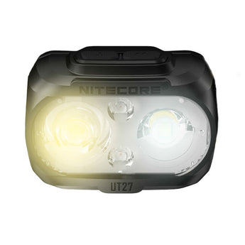 Nitecore UT27 Dual Beam Fusion Elite LED Headlamp - 520 Lumens - CREE XP-G3 S3 - Includes USB-C Rechargeable HLB-1300 Battery Pack