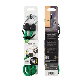 Nite Ize HookLock Locking Bungee - 24 in, 36 in, 48 in. - Red, Blue, Green