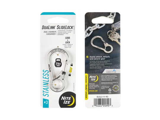 Nite Ize DuaLink SlideLock Dual Chamber Carabiner