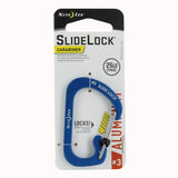Nite Ize SlideLock Carabiner - Aluminum with Slide-to-Lock Design - #3 - Multiple Colors
