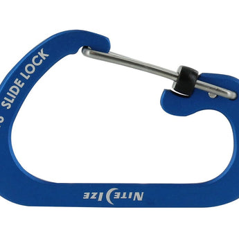 Nite Ize SlideLock Carabiner - Aluminum with Slide-to-Lock Design - #3 - Multiple Colors