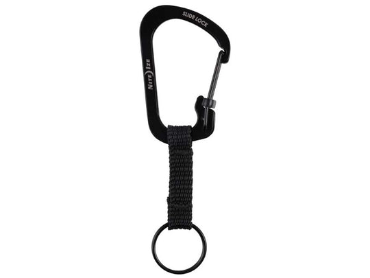 Nite Ize SlideLock Key Ring #3 - Black