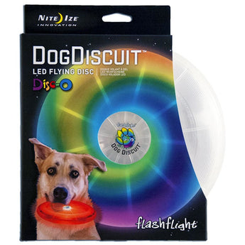 FlashFlight Dog Discuit - Disco