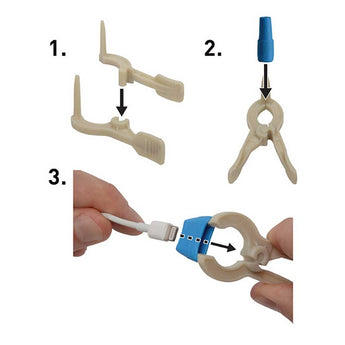 Nite Ize A1-8R7 CordCollar Cord ID and Protection Covers - 8pk - Assorted Colors