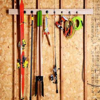 Nite Ize Gear Tie Dockable Rubber Twist Tie with Adhesive End and Stretch Loop - 24-Inch - Black (GLK24-01-R3)