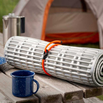 NiteIze Gear Tie Loopable Twist Tie 12 in. - 2 Pack - Neon Yellow