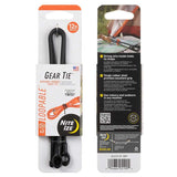NiteIze Gear Tie Loopable Twist Tie 12 in. - 2 Pack - Neon Yellow