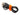 Nite Ize Gear Tie Reusable Rubber Twist Tie 32 in. - 2 Pack - Coyote, Black, Bright Orange, Neon Yellow