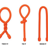 Nite Ize Gear Tie ProPack 3 in. - 12 Pack - Assorted