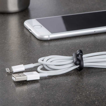 NiteIze Gear Tie ProPack 6 in. - 6 Pack - Black