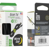 NiteIze Gear Tie ProPack 6 in. - 6 Pack - Black