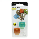 Nite Ize IdentiKey Covers - 4 Pack - Assorted Colors (KID-A1-4R7)