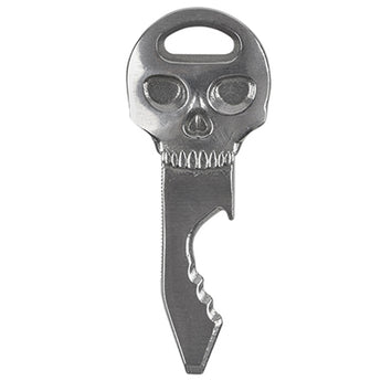 Nite Ize DoohicKey SkullKey Tool 4-in-1 Multi-Tool - Stainless (KMTSK-11-R3)