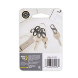 NiteIze S-Biner MicroLock Stainless Steel - 5 Pack - Black
