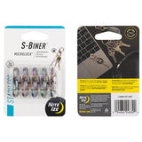 Nite Ize S-Biner MicroLock Stainless - 5 Pack - Spectrum