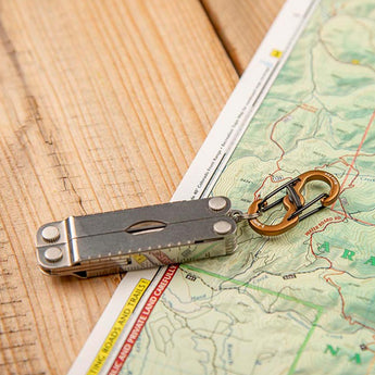 Nite Ize S-Biner MicroLock Aluminum - 5 Pack - Coyote