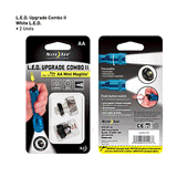 Nite Ize L.E.D. Combo Upgrade Kit II - 30 Lumens - For Use with AA Mini Maglite Flashlights (LUC2-07)