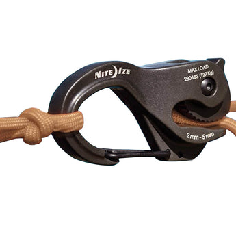 Nite Ize CamJam XT Aluminum Cord Tightener - With Coyote Paracord