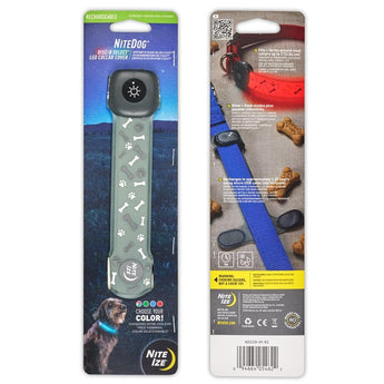 NiteIze NiteDog Rechargeable LED Collar Cover - Disc-O Select