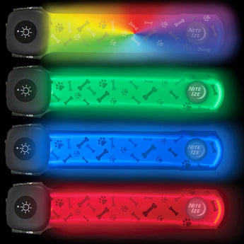 NiteIze NiteDog Rechargeable LED Collar Cover - Disc-O Select