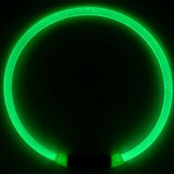 Nite Ize NiteHowl LED Safety Necklace for Pets - Cut to Fit 12 to 27-Inch - Orange, Blue, Red, Tie Dye Pink, or Green - L1154 Batteries Included