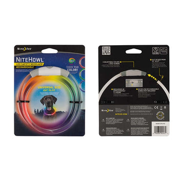 Nite Ize NiteHowl Mini Rechargeable LED Safety Necklace - Disc-O Select