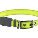 Nite Ize NiteDog Rechargeable LED Collar - M - Lime with Green LED