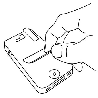 Nite Ize Clear Screen Protectors for iPhone 4 or 4S - 2 Pack (NSP-08-04AF)