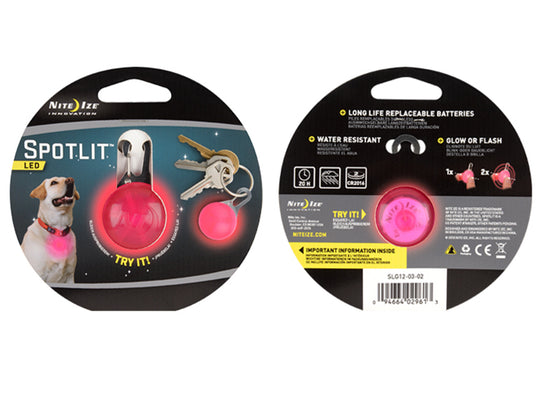Nite Ize SpotLit Collar Light - Various Colors