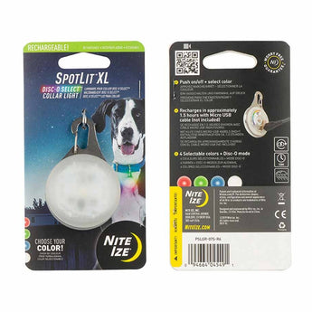 Nite Ize Spotlit Rechargeable Collar Light - Disc-O Tech