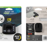 Nite Ize Radiant 170 Rechargeable Clip Light - 170 Lumens - Black