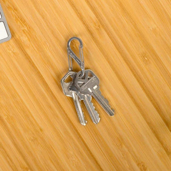 Nite Ize S-Biner Stainless Steel Dual Carabiner #2 - 3 Pack - Black/Stainless