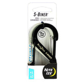 Nite Ize S-Biner Stainless Steel Dual Carabiner #2 - 3 Pack - Black/Stainless