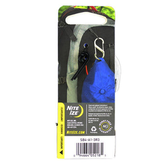 Nite Ize S-Biner Stainless Steel Dual Carabiner #2 - 3 Pack - Black/Stainless