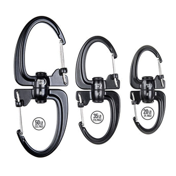 Nite Ize S-Biner 360 SlideLock Dual Carabiner - Various Sizes