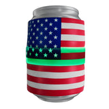 Nite Ize SlapLit Rechargeable LED Drink Wrap - USA or Red Color Options - Disc-O Select / USB-C Rechargeable or with 1 x Included CR2032